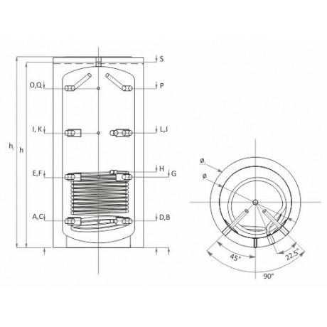 PBM-R 2000 buffer tank